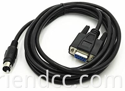 Dongguan Factory RS232 DB9 zu Mini Din 8Pin Serienkabel